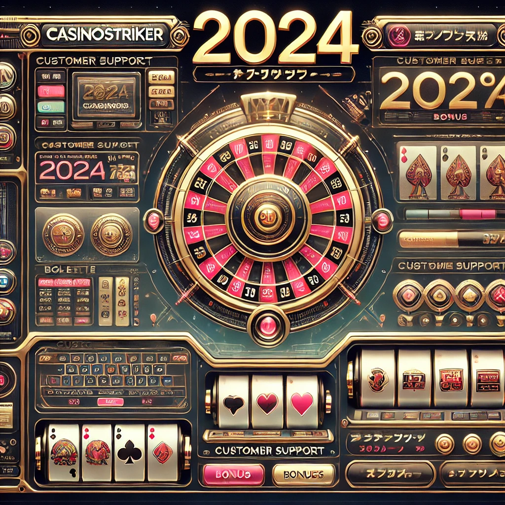 CasinoStrikerオンラインカジノレビュー 2024年 日本版